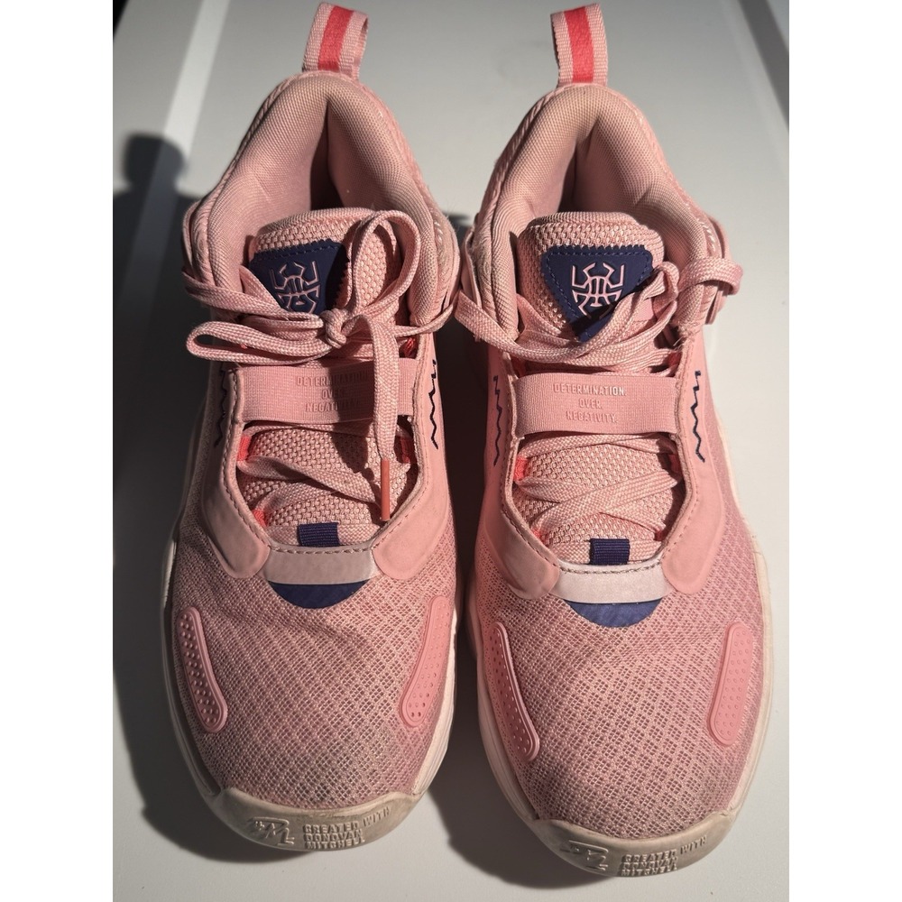 Adidas D.O.N. Issue 3 Basketball Shoes Mens 7 Pink Donovan Mitchell GY0310